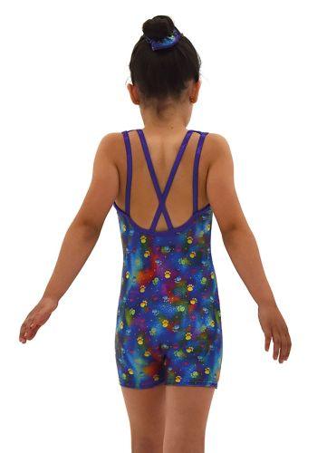 Mondor Gymnastics Printed Unitard paw