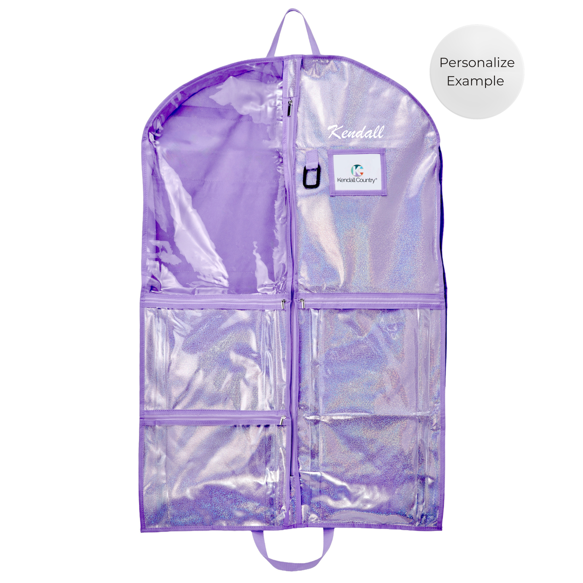 40" Costume Garment Bag - Sparkle Lilac (Limited Edition)