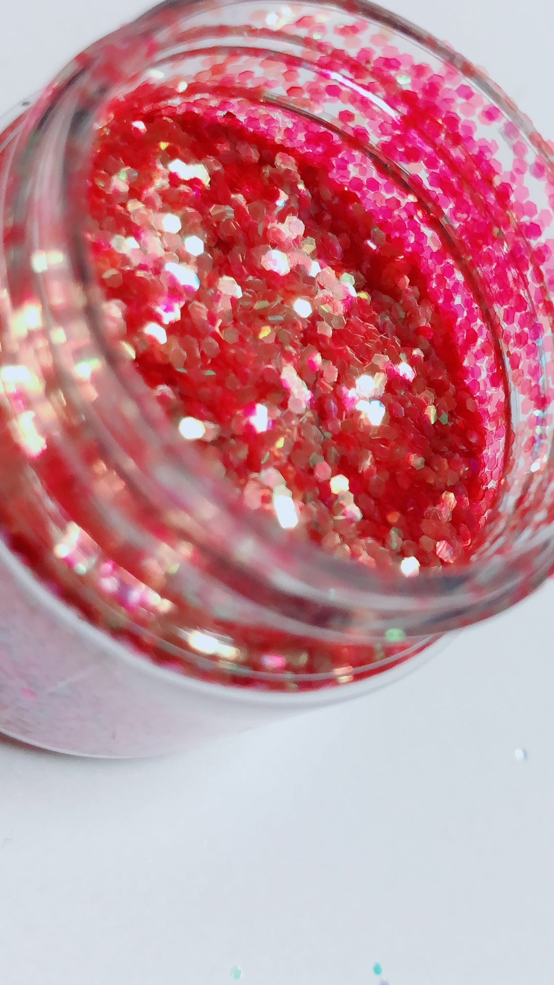 CHERRY BOMB! Chunky Iridescent Glamdoll Glitter