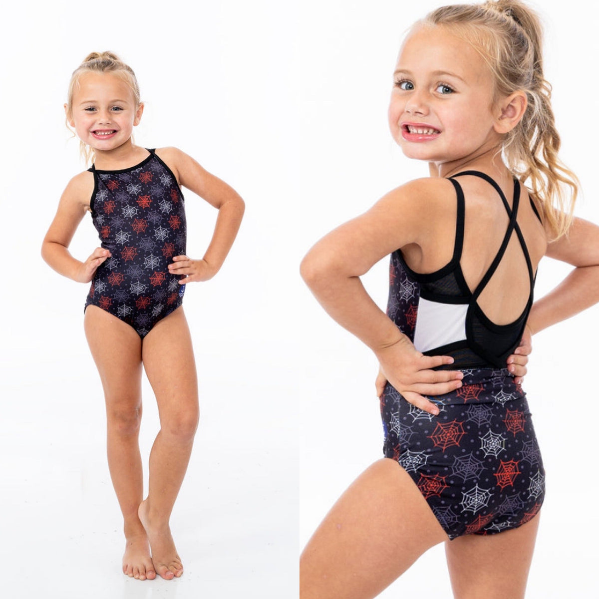 Spooky Spiderwebs Leotard