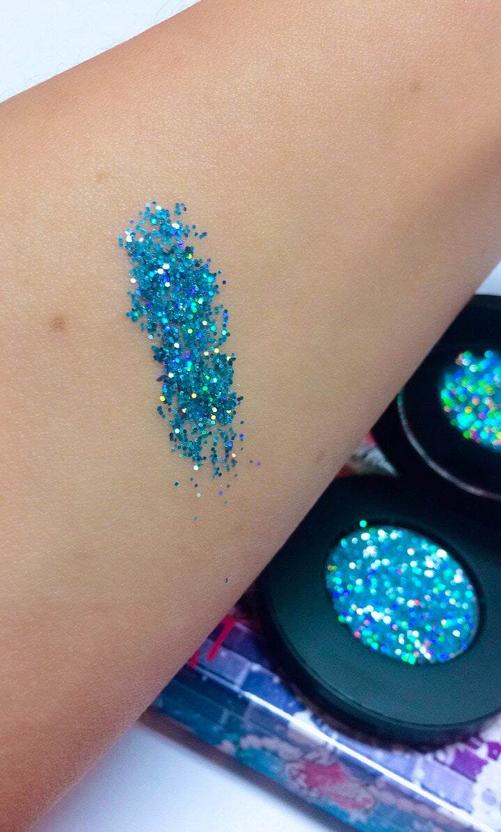 *FROSTBITE !* Single Pressed Glitter Palette