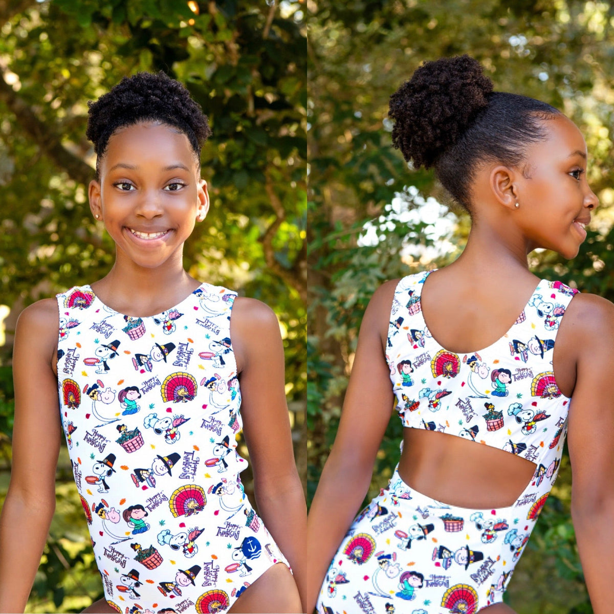 Thanksgiving with Snoopy & Friends Leotard