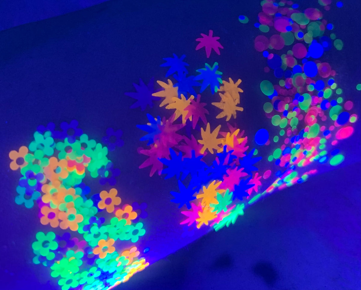 DIPPIN' DOTS *UV* Festival GlamDoll Glitter Confetti
