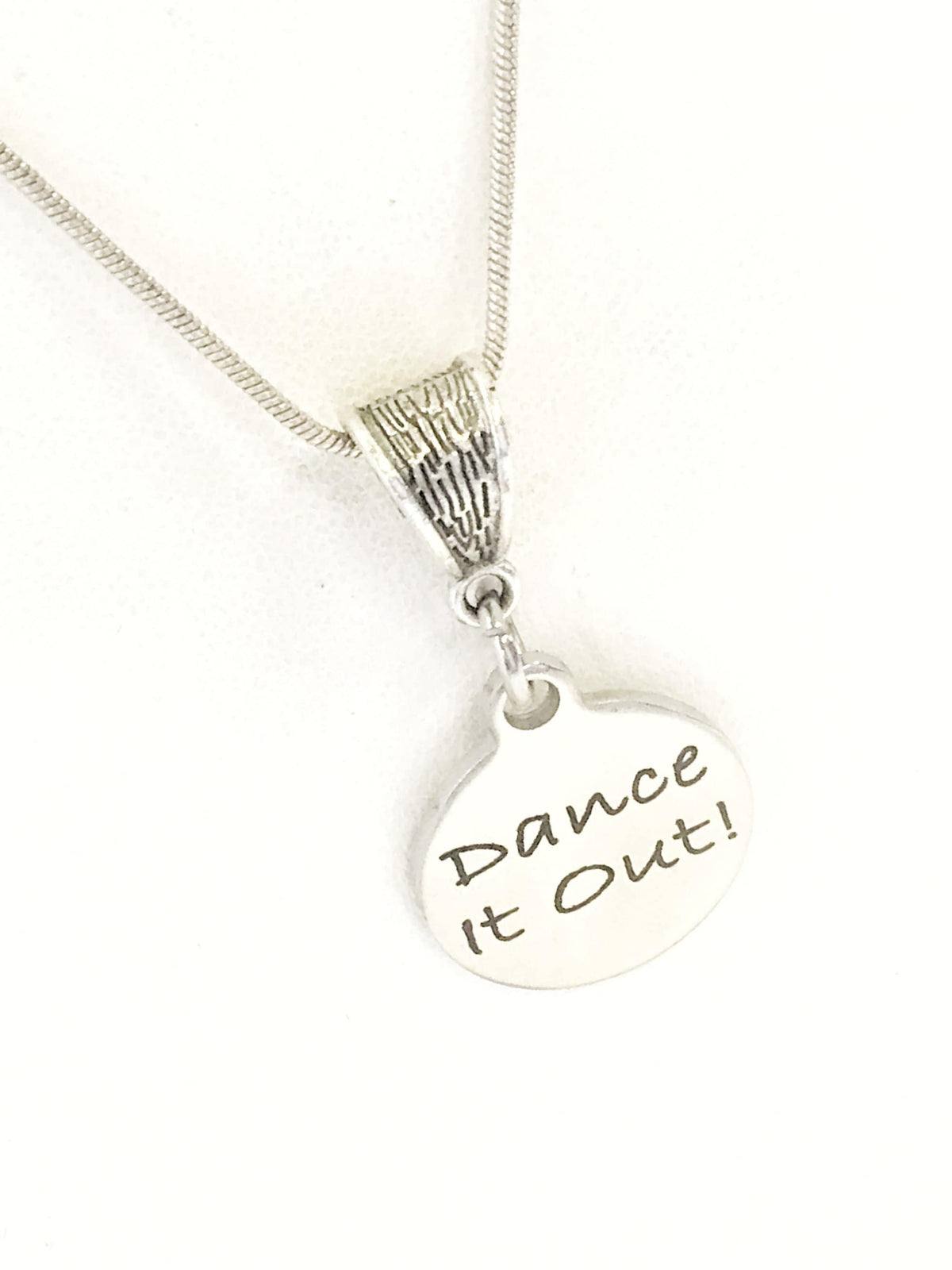 Dance Necklace, Dance It Out Necklace, Girlfriend Gift, Dancer Gift, Dance Gift, Best Friend Gift, Necklace Gift For Her, Love To Dance