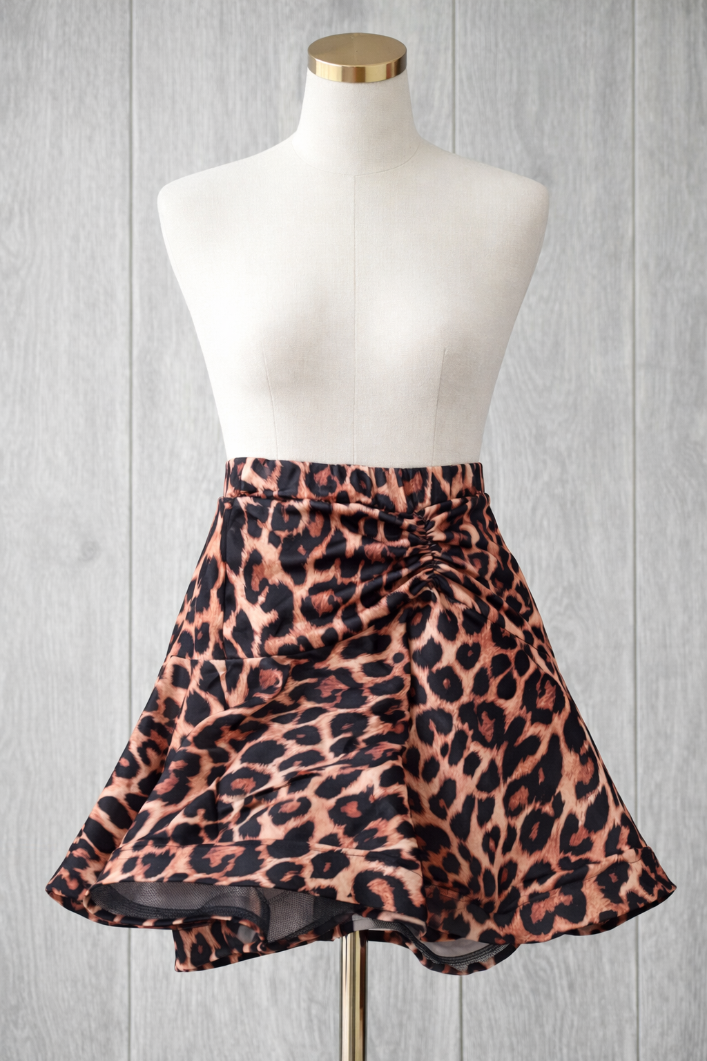 The Swing Ballroom Skirt - Cheetah