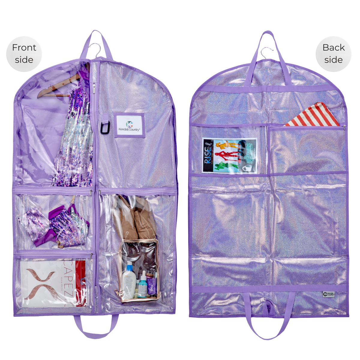 40" Costume Garment Bag - Sparkle Lilac (Limited Edition)