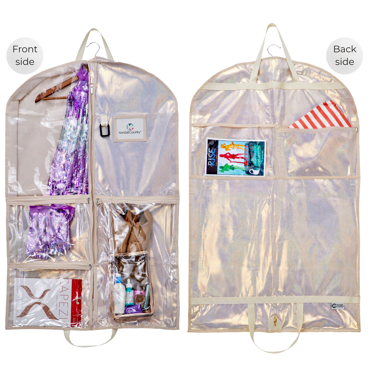 40" Costume Garment Bag - Sparkle Vanilla (Limited Edition)