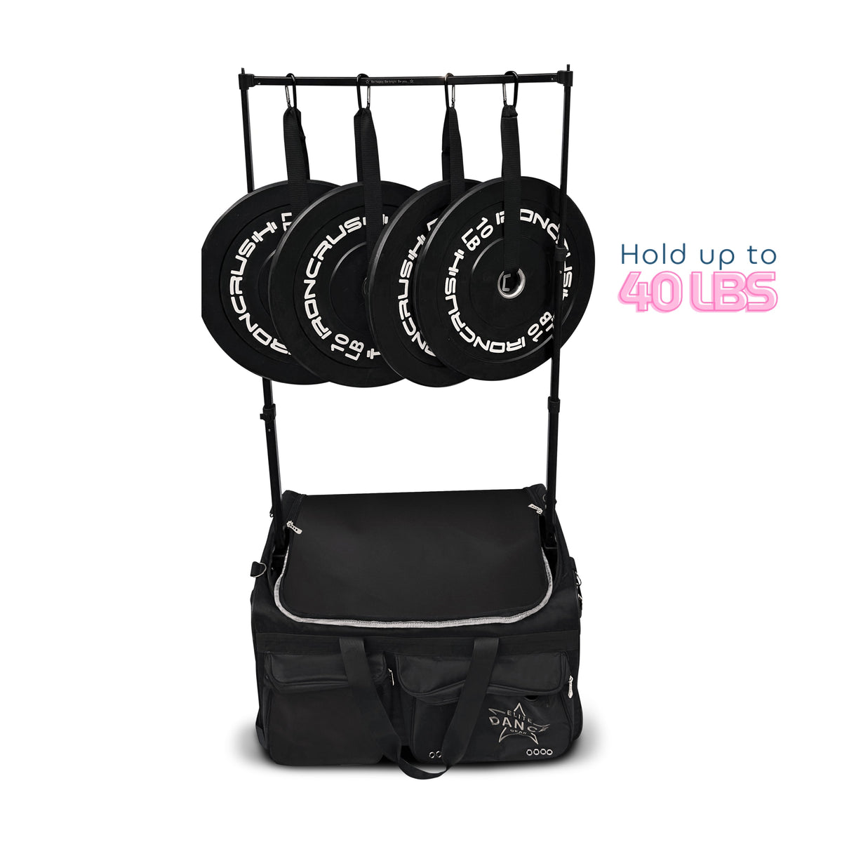 [Basic Foldable] "CostumeCruiser" 28-inch Wheeled Dance Duffel with Garment Rack