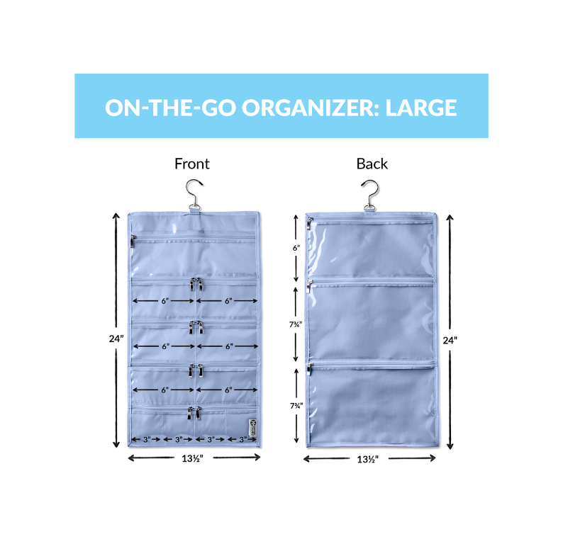 On-The-Go Organizer - Raven Black, Large