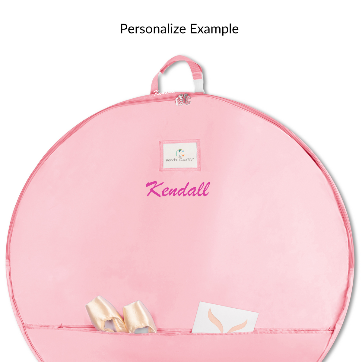 Tutu Garment Bag - Cotton Candy Pink, 35" (Medium)