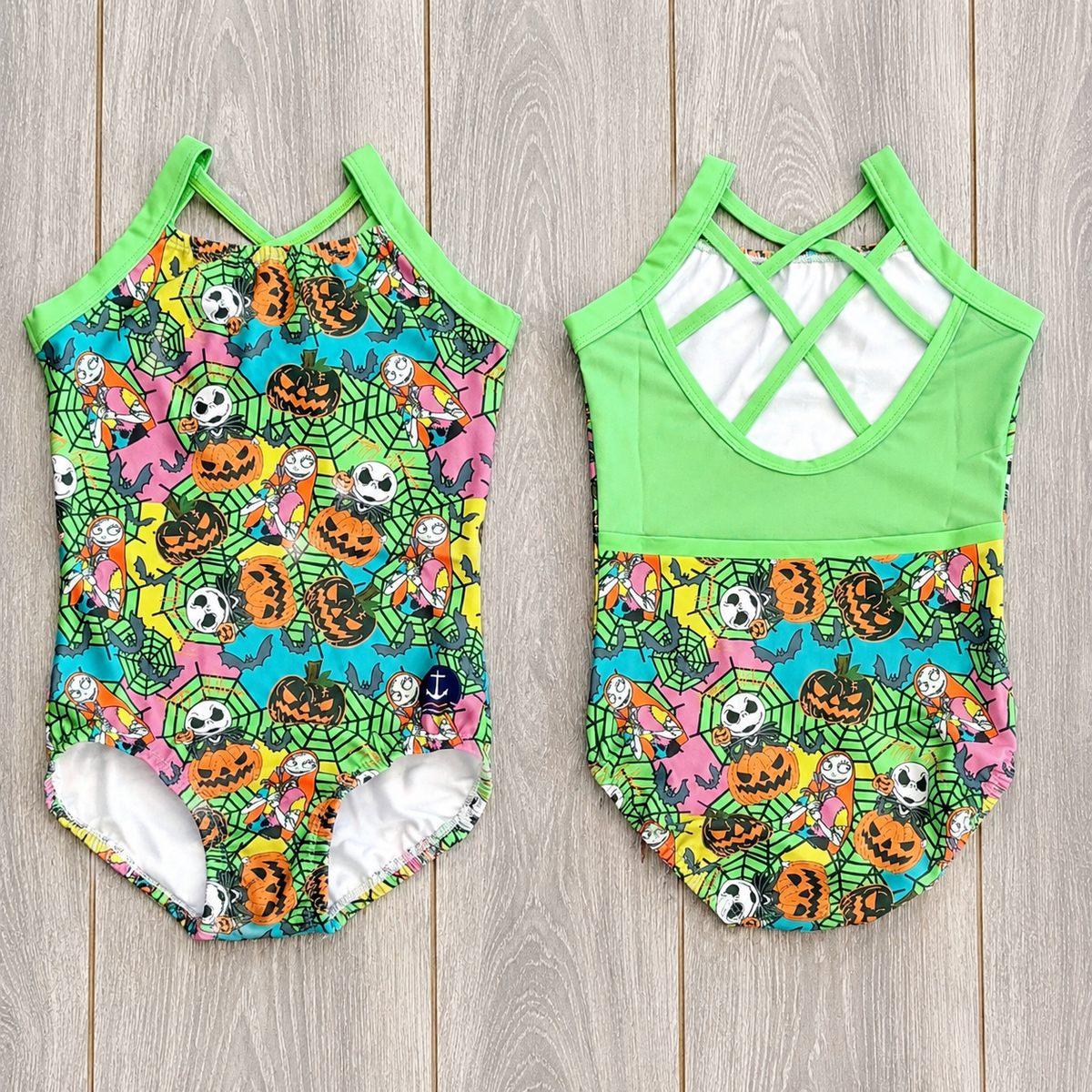 Electric Nightmare Before Christmas Leotard