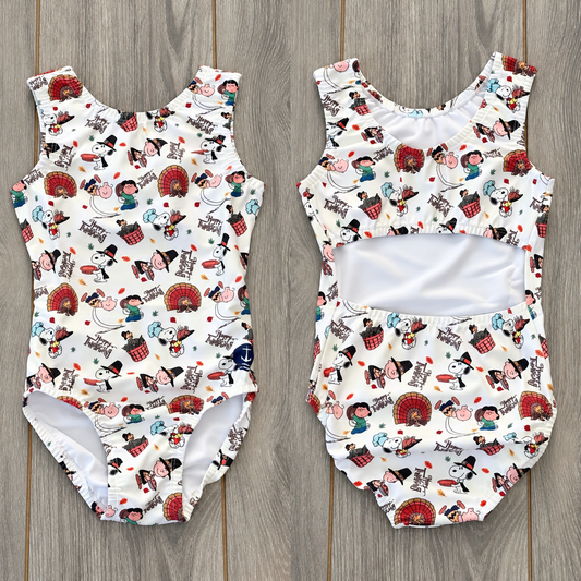Thanksgiving with Snoopy & Friends Leotard