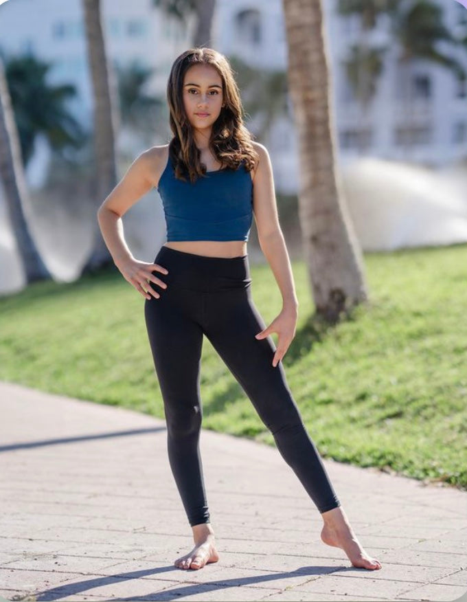 The Fin Favorite Black Leggings