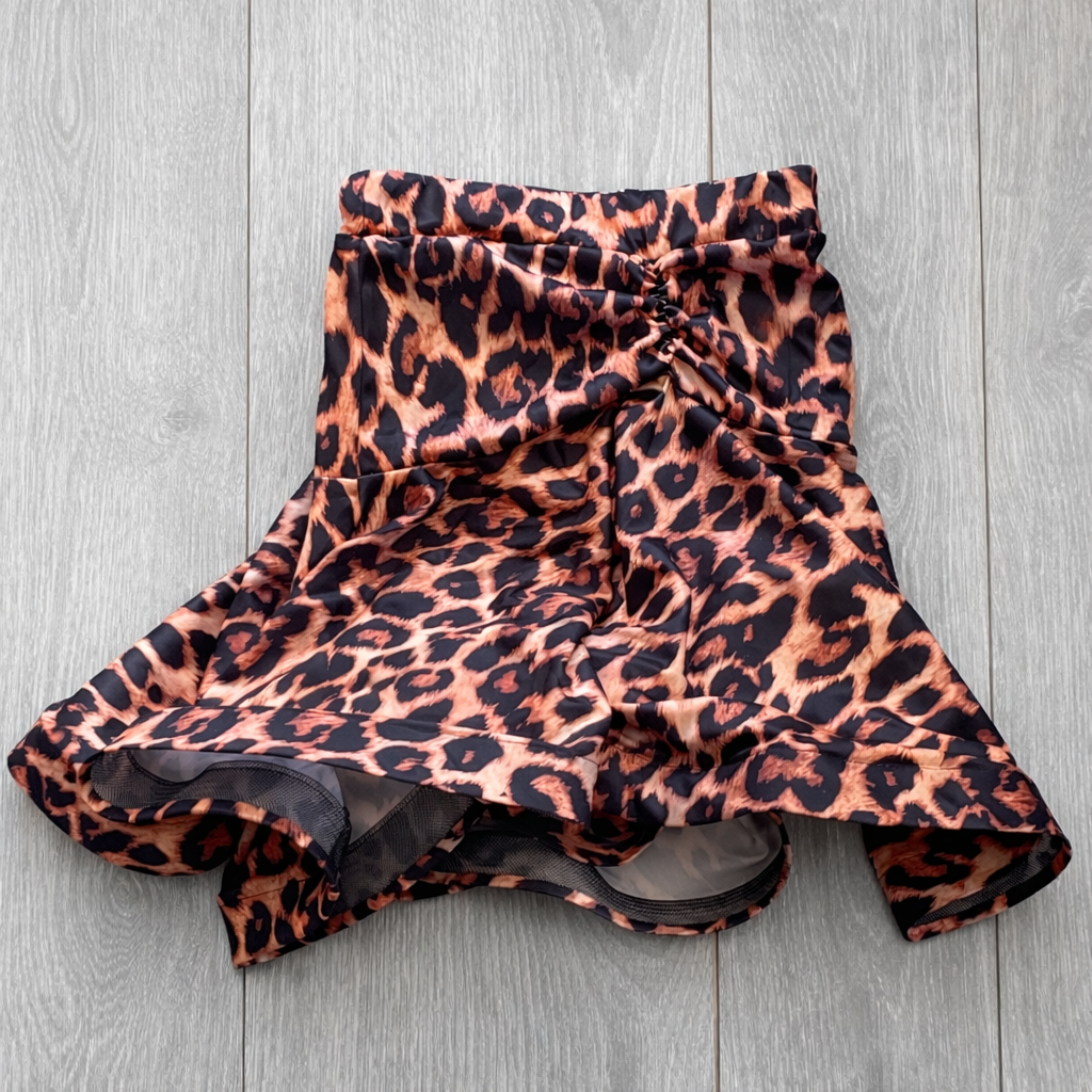 The Swing Ballroom Skirt - Cheetah
