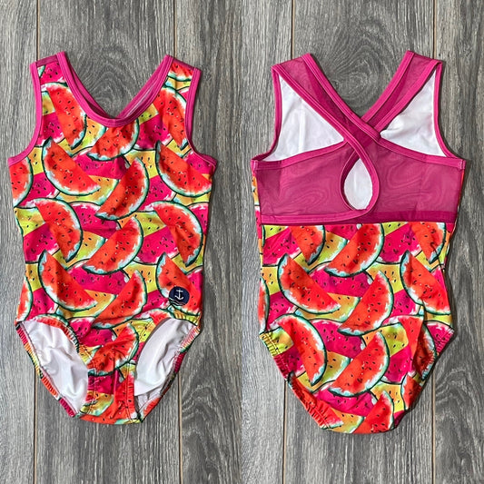 Wacky Watermelon Twist Leotard
