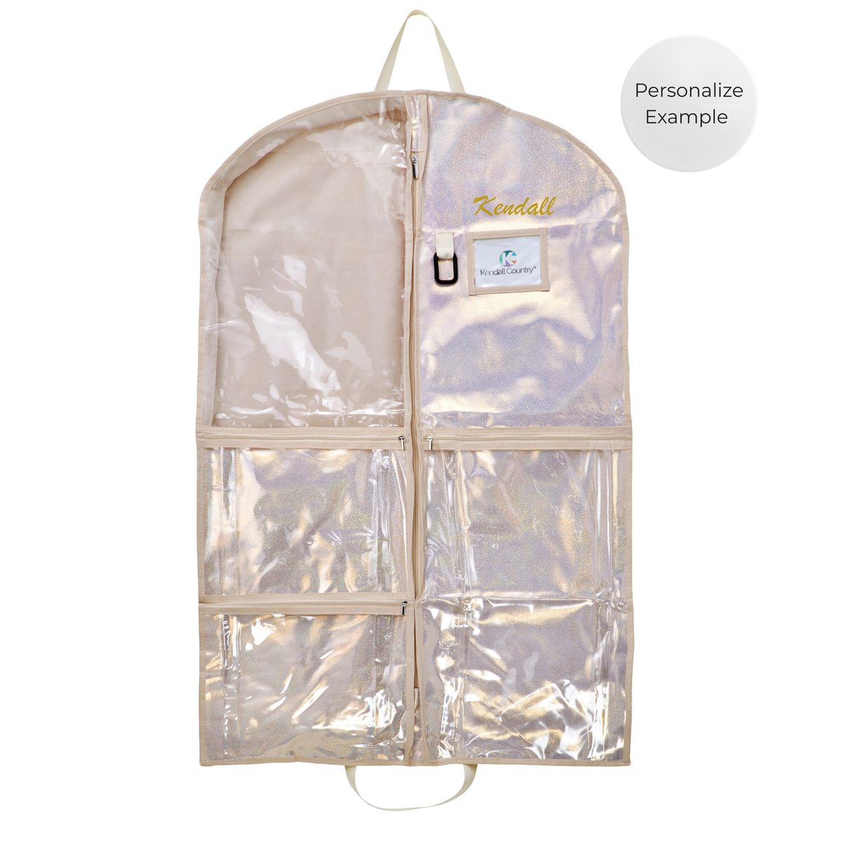 40" Costume Garment Bag - Sparkle Vanilla (Limited Edition)