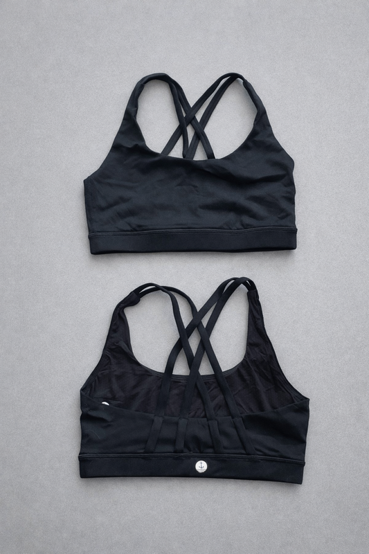 The Atlas Bra Top - Black