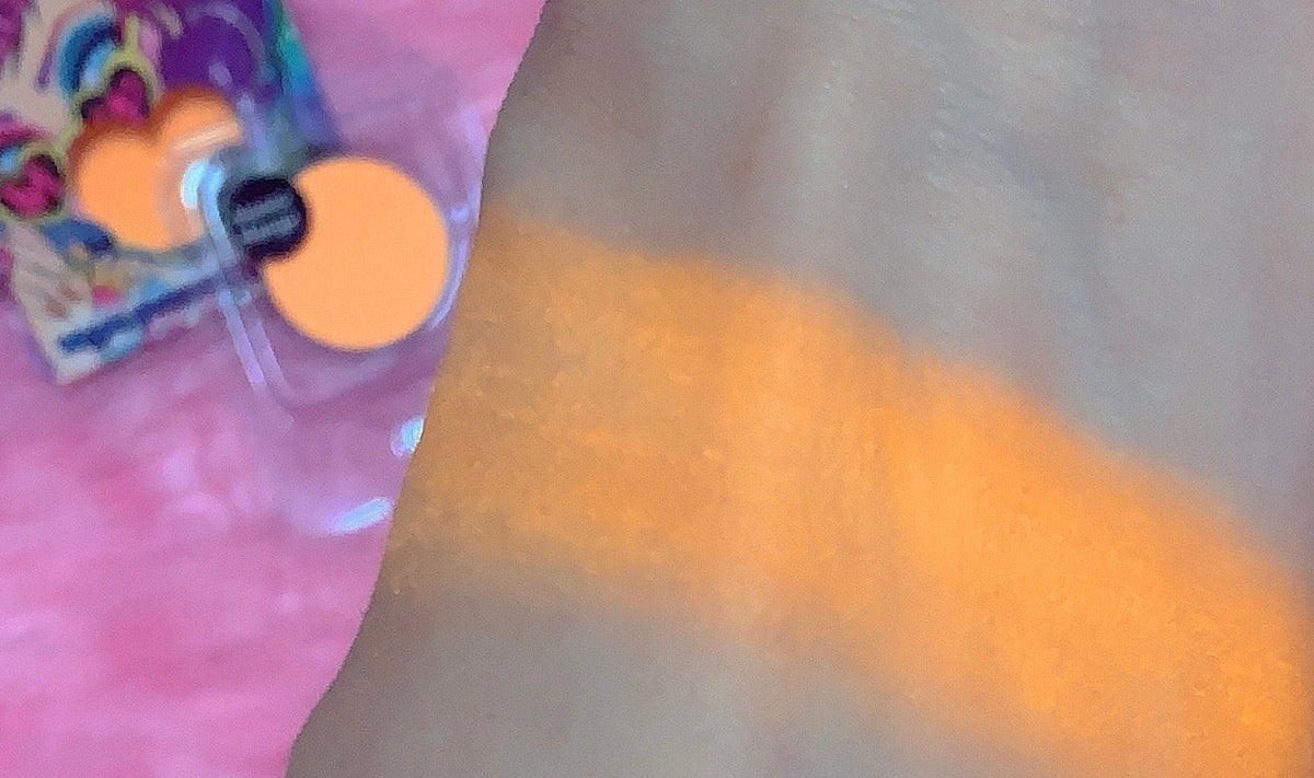 *UV* ATOMIC MANGO! (Bright Mango) PRESSED EYESHADOW SINGLE