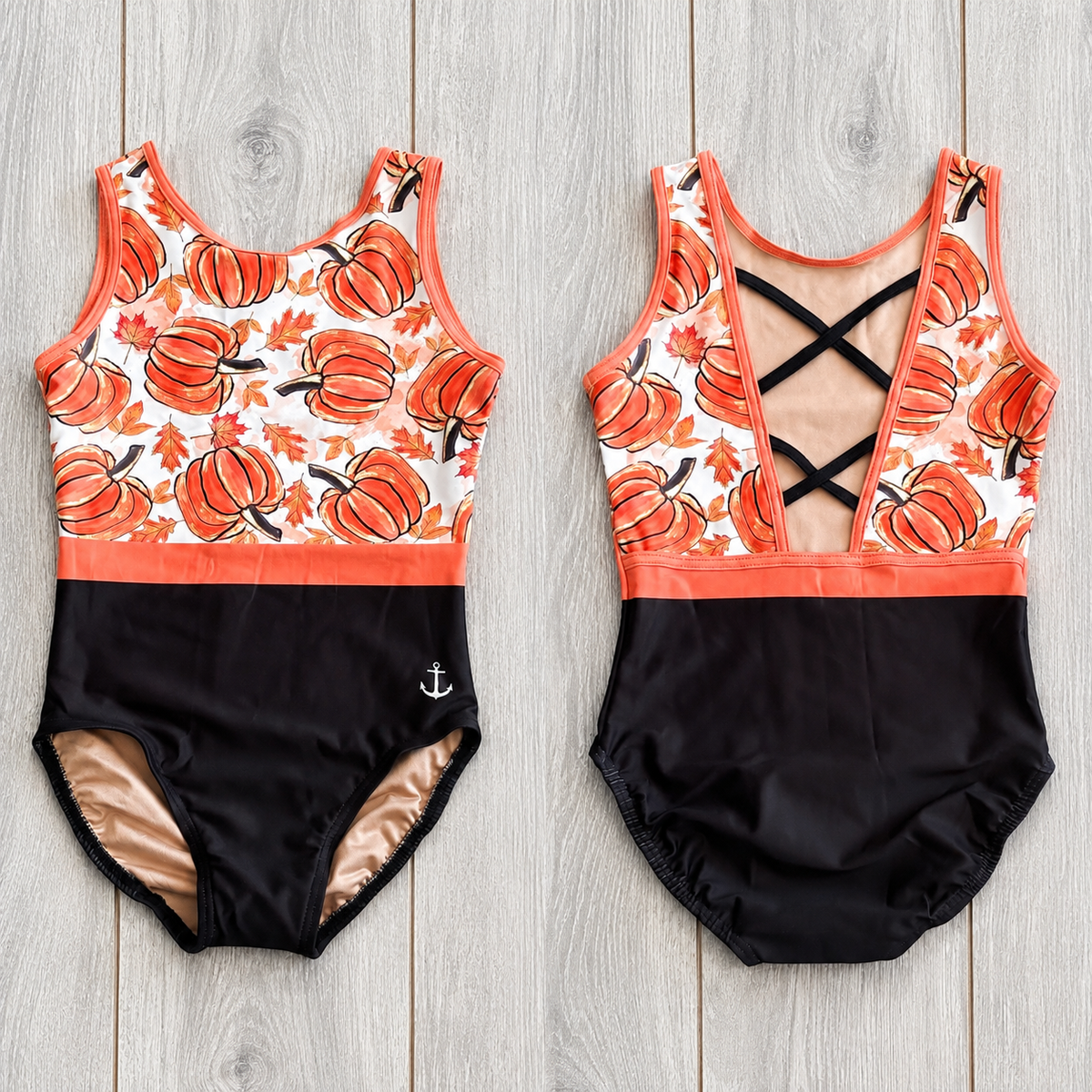 Cozy Pumpkin Leotard