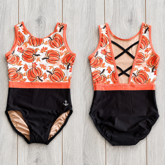 Cozy Pumpkin Leotard