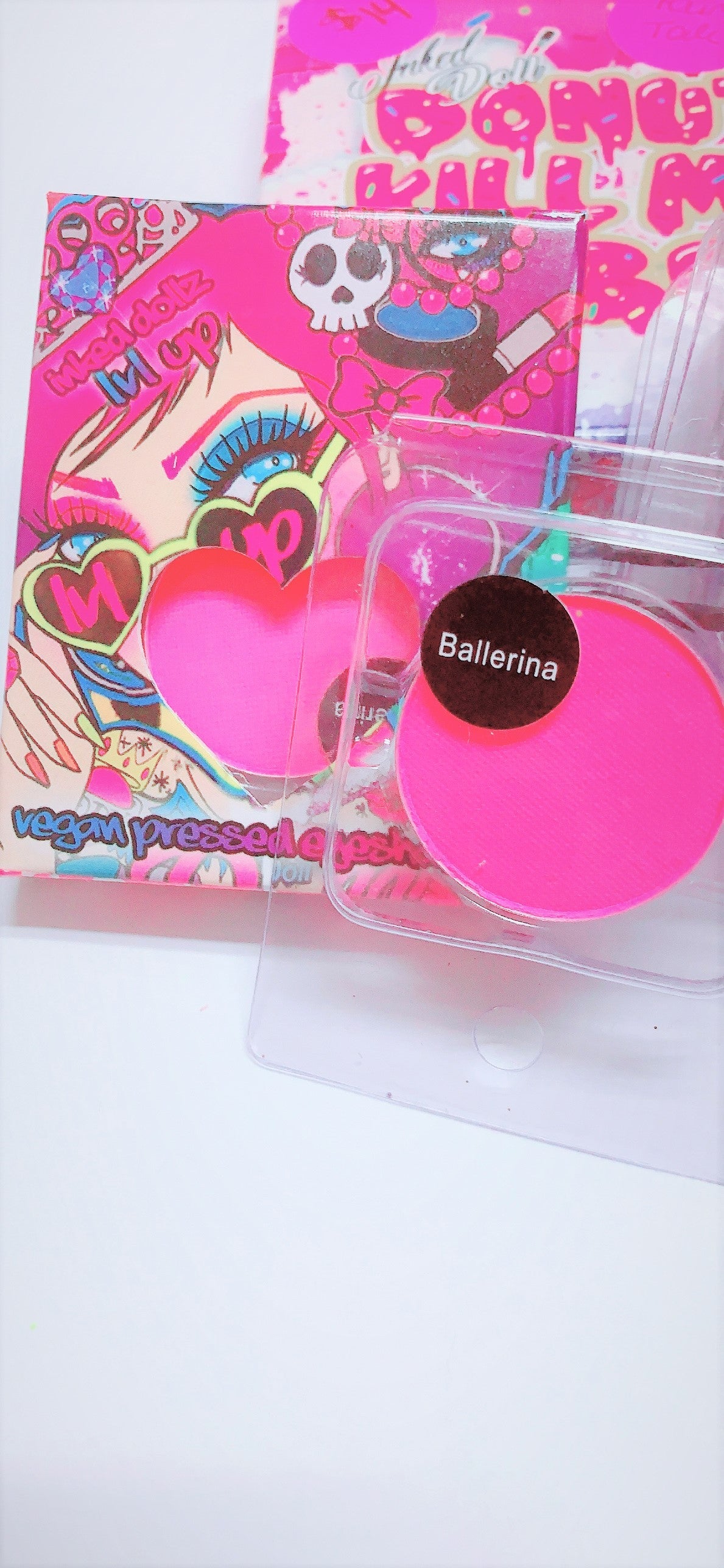 *UV* BALLERINA!  (Medium Pink) PRESSED EYESHADOW SINGLE