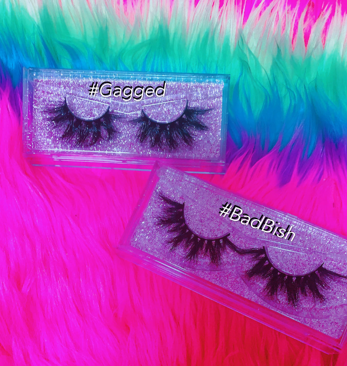 #GAGGED 3D DreamDoll Lashes *GLITTER* Case