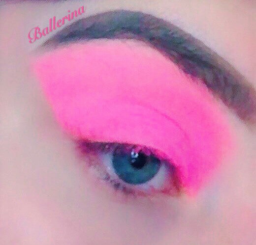 *UV* BALLERINA!  (Medium Pink) PRESSED EYESHADOW SINGLE