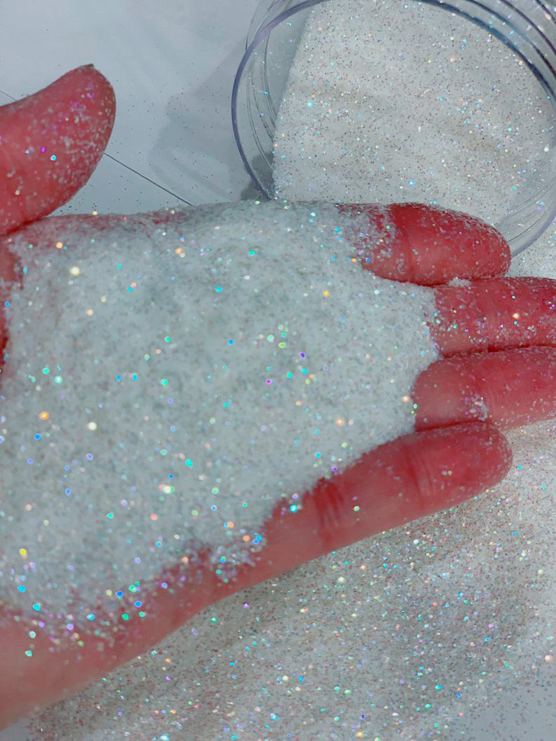 CANDY VODKA (White) *UV* Iridescent Glamdoll Glitter