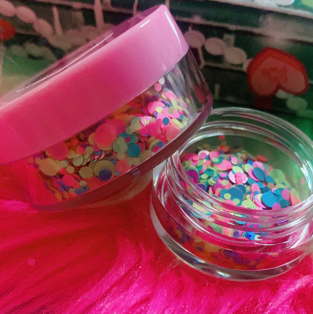 DIPPIN' DOTS *UV* Festival GlamDoll Glitter Confetti