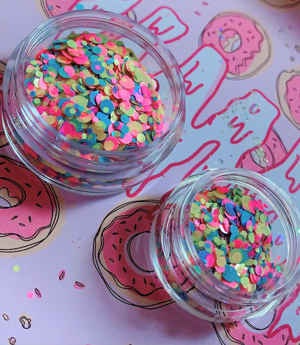 DIPPIN' DOTS *UV* Festival GlamDoll Glitter Confetti