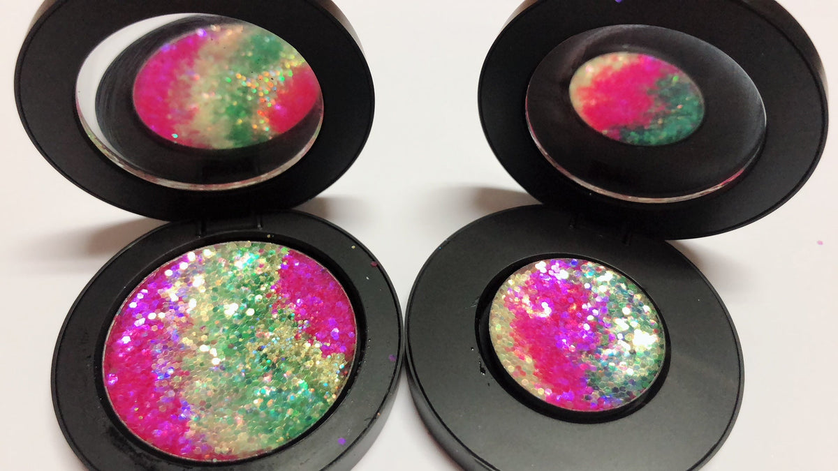 *EDC (Electric Daisy Festival)* Metallic/Iridescent Duo Pressed Glitter!