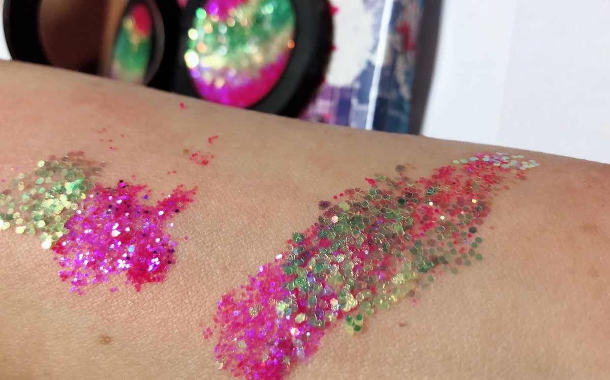 *EDC (Electric Daisy Festival)* Metallic/Iridescent Duo Pressed Glitter!