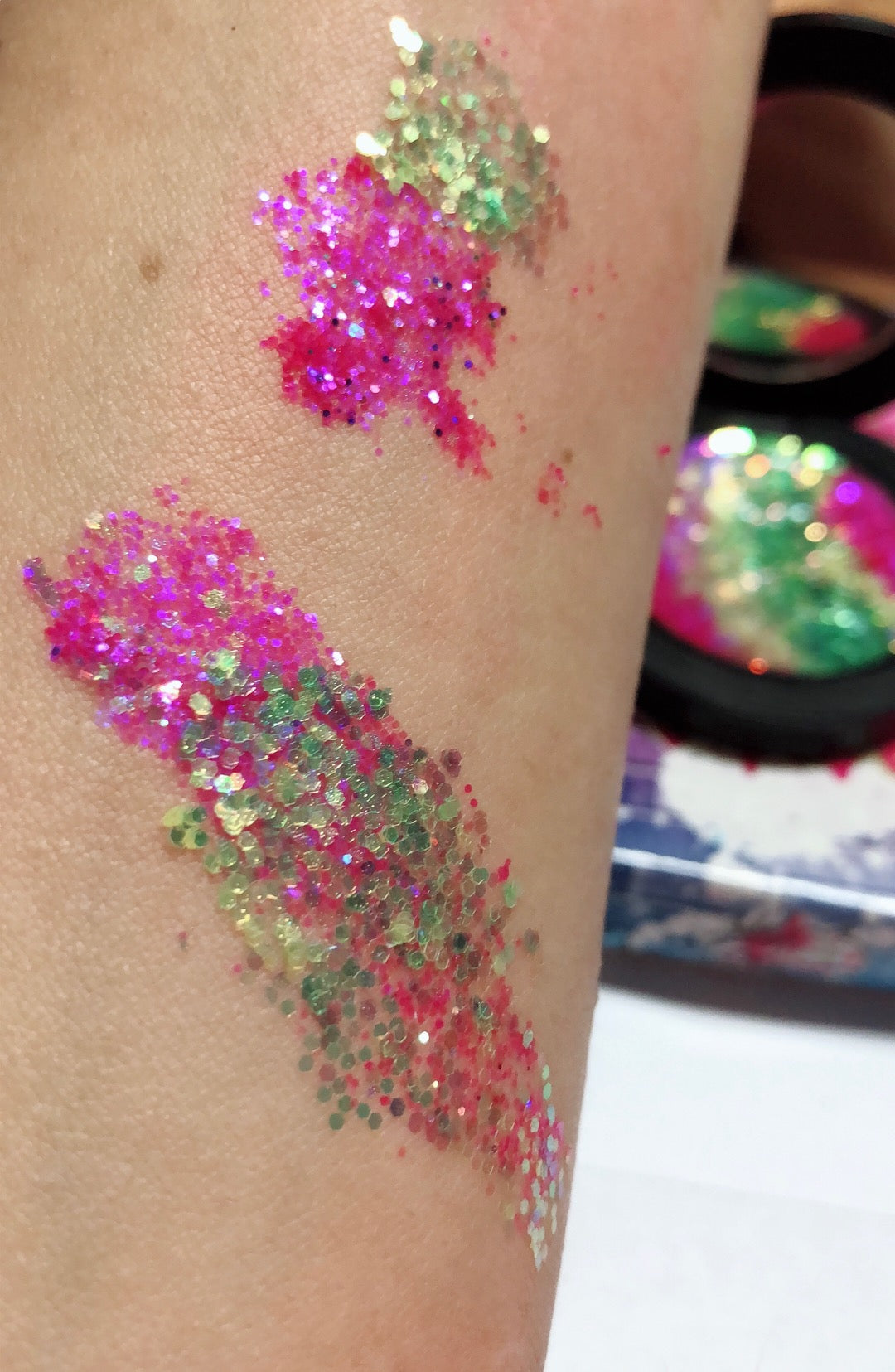*EDC (Electric Daisy Festival)* Metallic/Iridescent Duo Pressed Glitter!