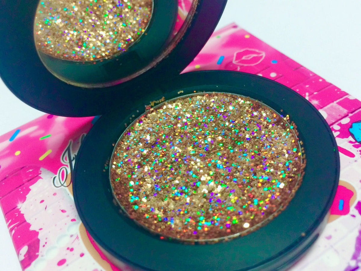 "EXPENSIVE TASTE!" Single Pressed Glitter Palette