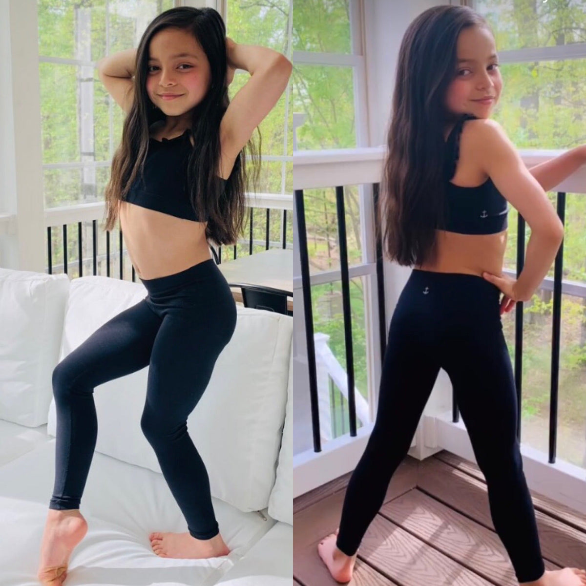 The Fin Favorite Black Leggings