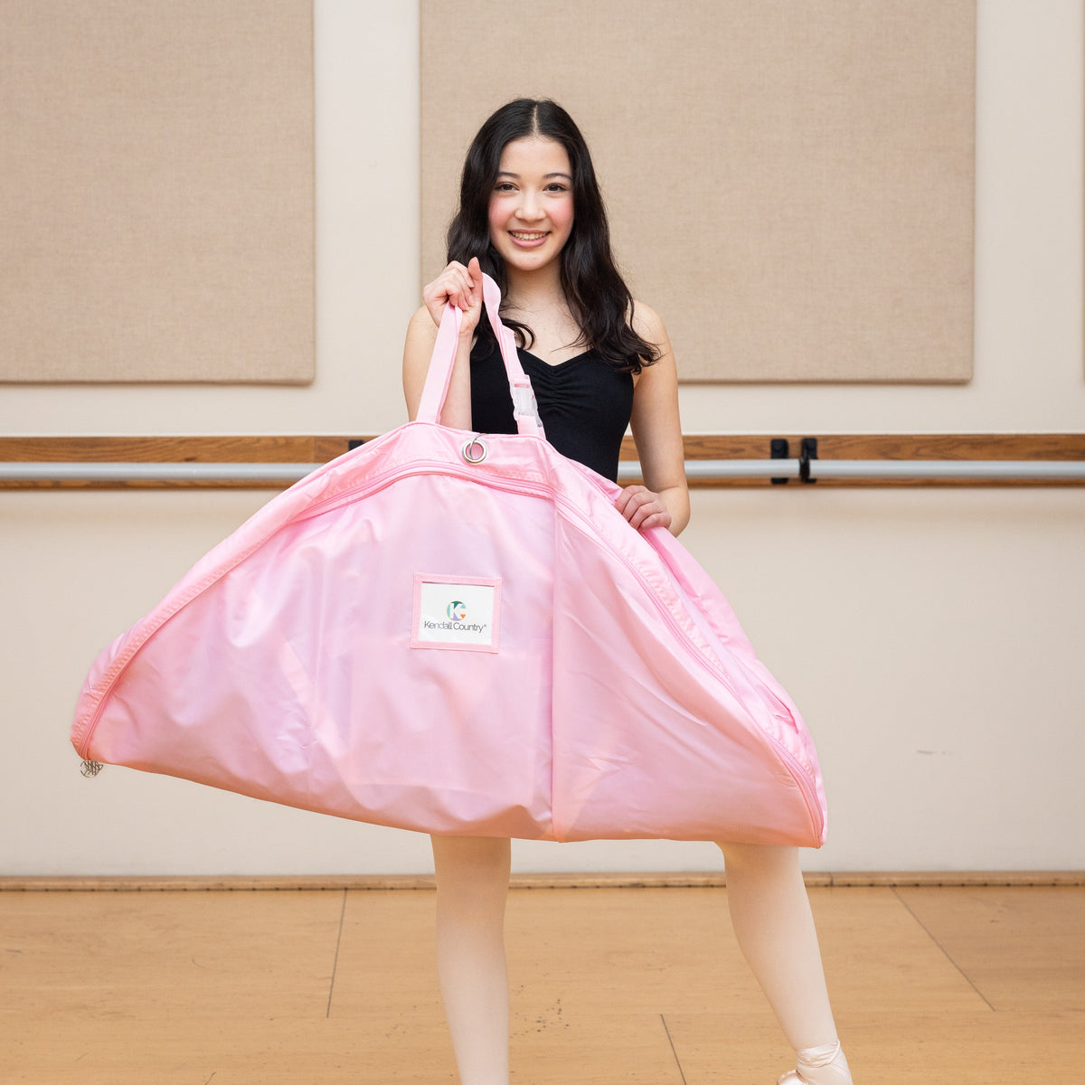 Tutu Garment Bag - Cotton Candy Pink, 35" (Medium)