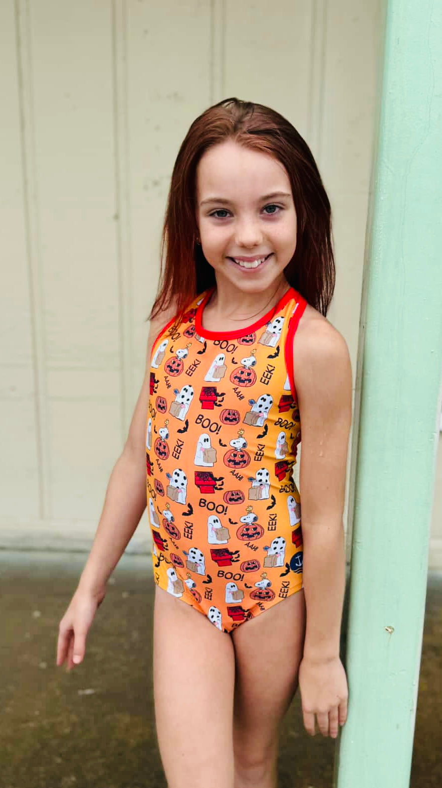 The Great Pumpkin Snoopy Leotard