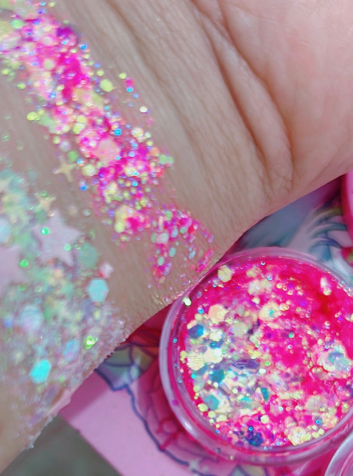 BACHELORETTE Mermaid Jelly (Face/Body/Hair) Glitter Gel