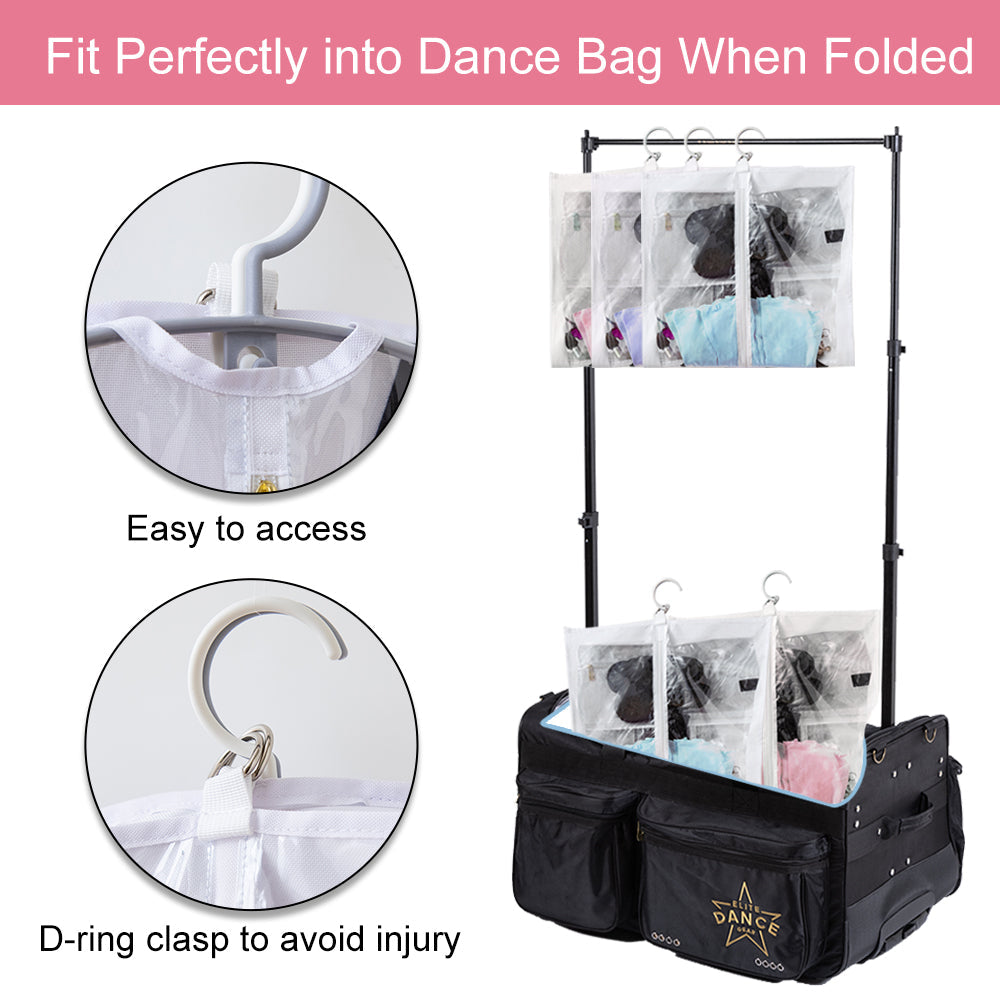 Dance Costume Garment Bag, Double Sided, 35" - Set of 3