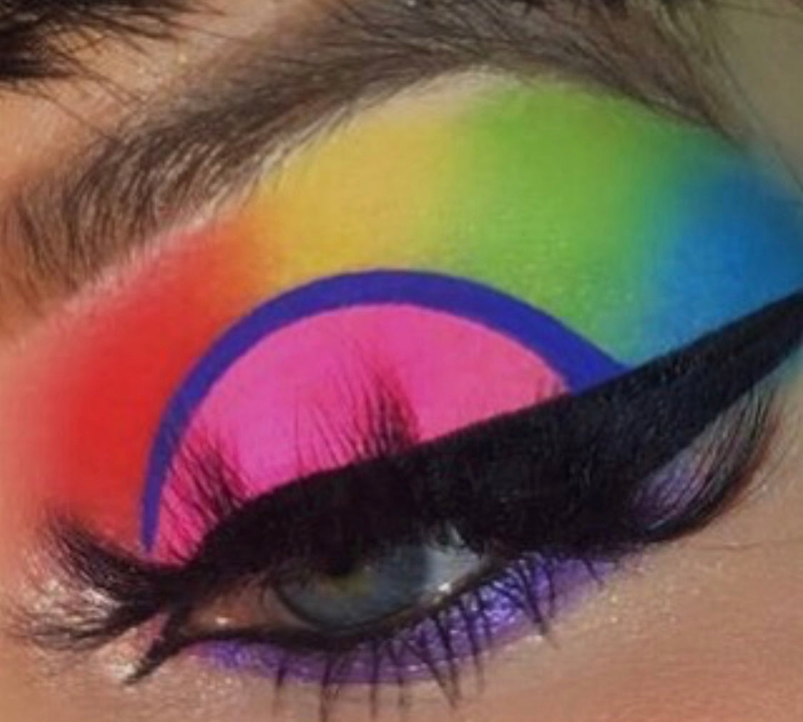 ISSA MOOD!! 9 PC MINI *BLACKLIGHT* NEON PALETTE