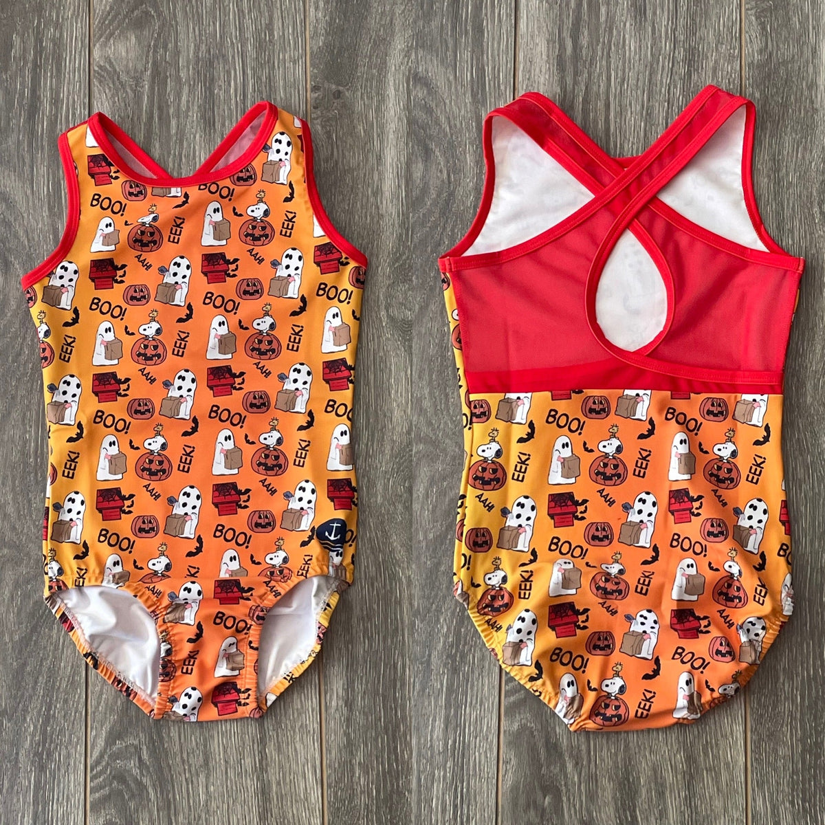The Great Pumpkin Snoopy Leotard