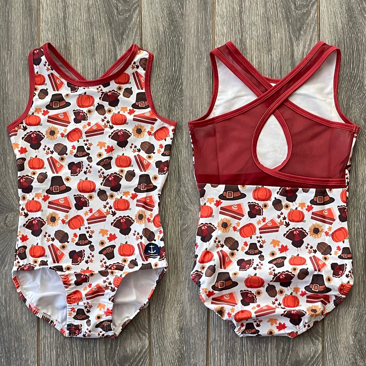 Thanksgiving Feast Leotard
