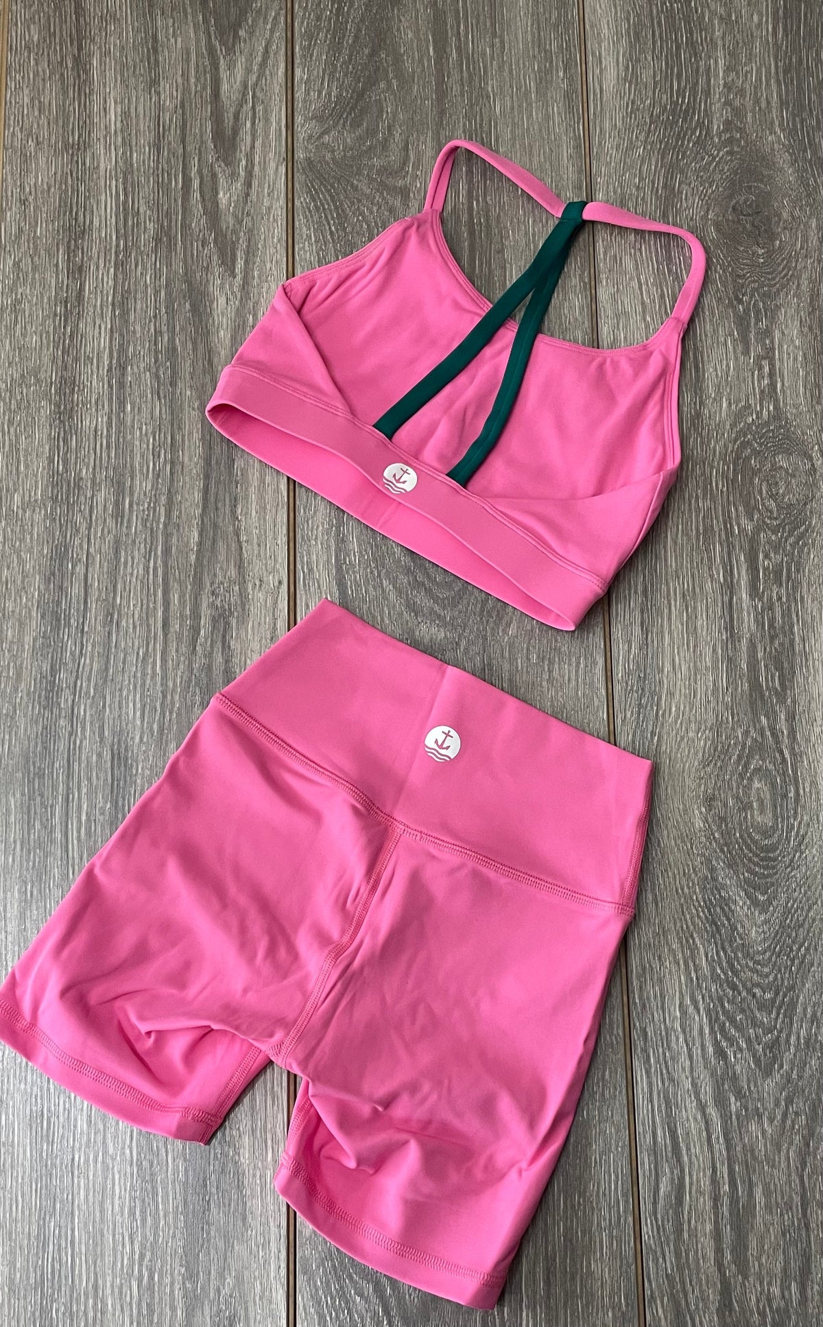 The Daybreak Bubblegum Pink Set - Top & Shorts