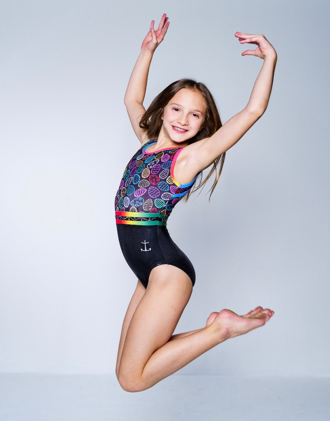 Rainbow Glow EGGS-plosion Leotard