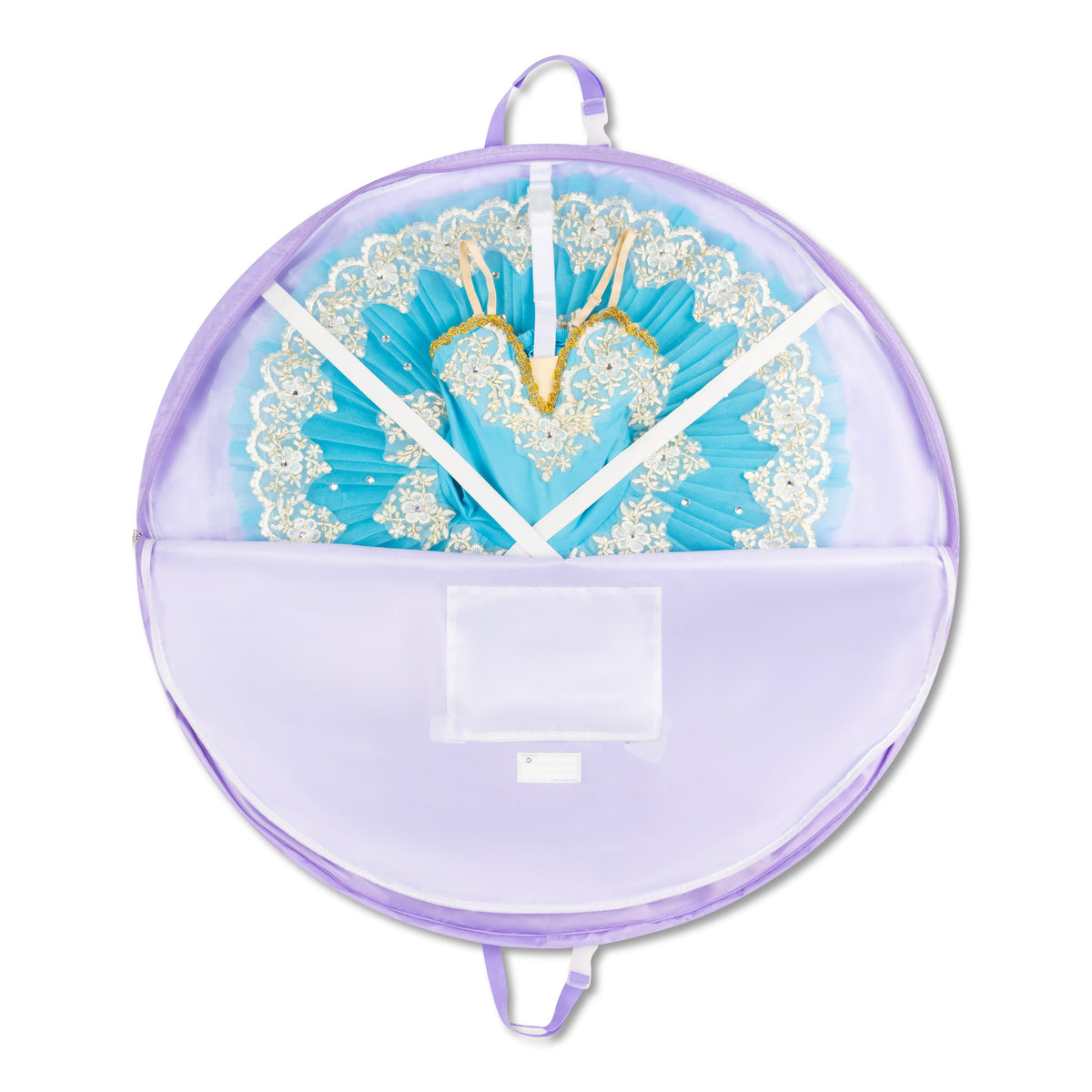 Tutu Garment Bag - Hydrangea Blue, 35" (Medium)