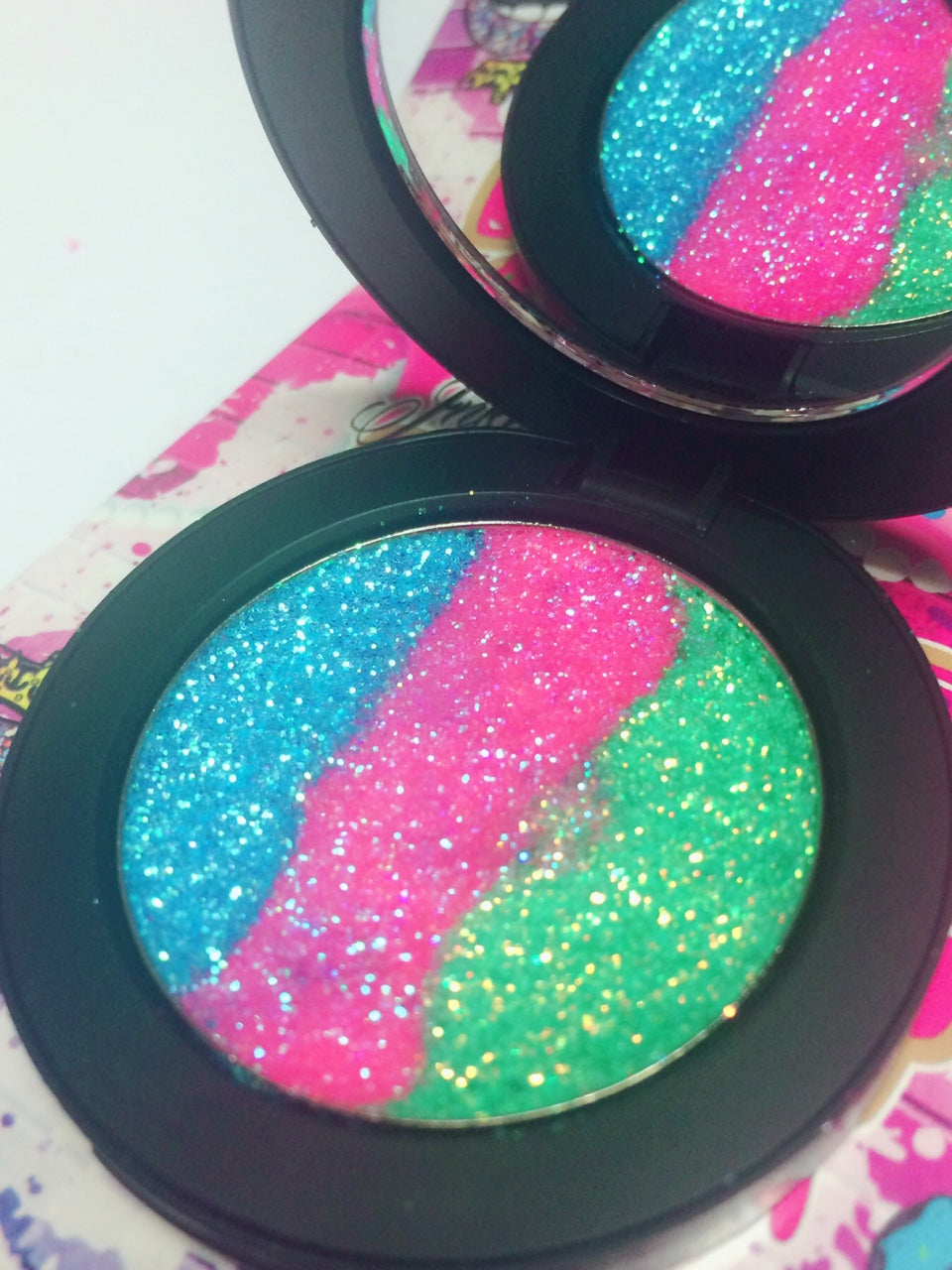 *MERMAID PRINCESS !*  Iridescent Glitter Pressed Single!
