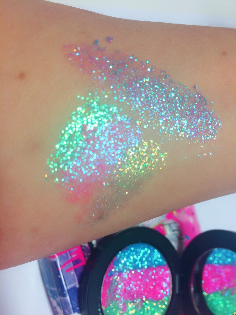 *MERMAID PRINCESS !*  Iridescent Glitter Pressed Single!