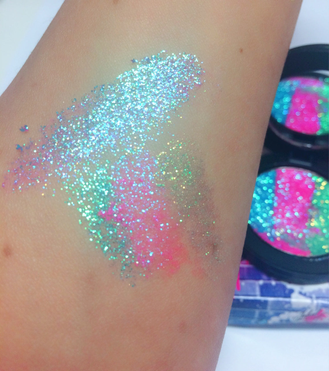 *MERMAID PRINCESS !*  Iridescent Glitter Pressed Single!