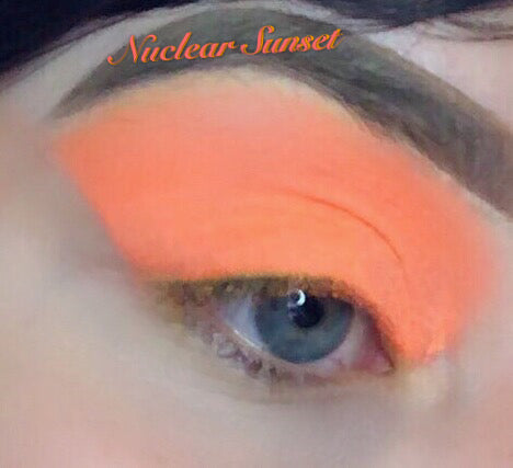 *UV* NUCLEAR SUNSET! (Bright Creamsicle) PRESSED EYESHADOW SINGLE