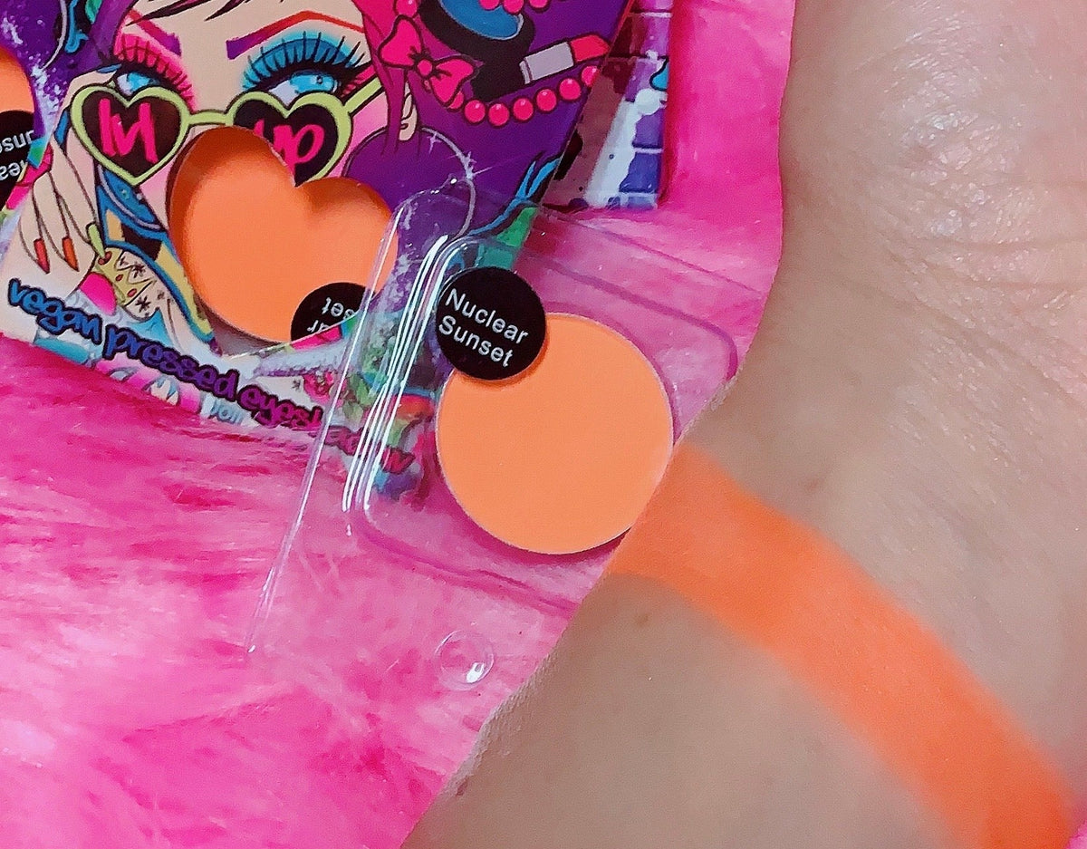 *UV* NUCLEAR SUNSET! (Bright Creamsicle) PRESSED EYESHADOW SINGLE